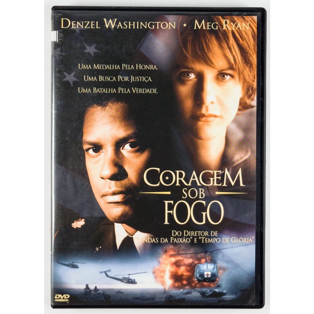 Dvd Coragem Sob Fogo Shopee Brasil