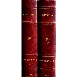 2 Vols. O Engenhoso Fidalgo D. Quixote de La Mancha de Miguel de Cervantes Saavedra