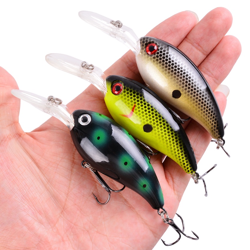 1pcs 10cm 14g Crankbait Isca Artificial Iscas De Pesca De Minhocas Wobblers