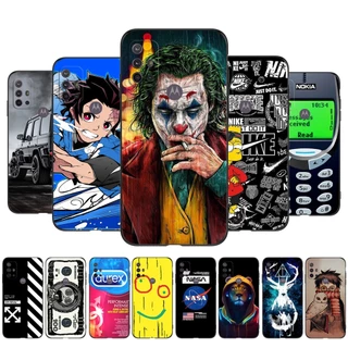 Para Moto Motorola G10 G20 G30 Capa Traseira Da Caixa G 10 20 30 Do Telefone Silicone Macio Protetor De Preto Tpu Urso De Coringa Bonito
