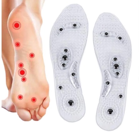 Palmilhas Magneticas de gel silicone infravermelho para uso em tenis ...