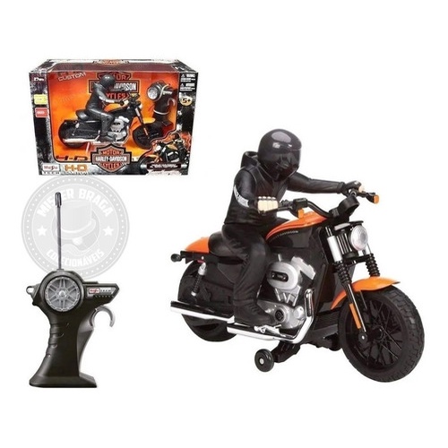 Moto Harley Davidson Xl Controle Remoto Maisto Tech R/C 1/14