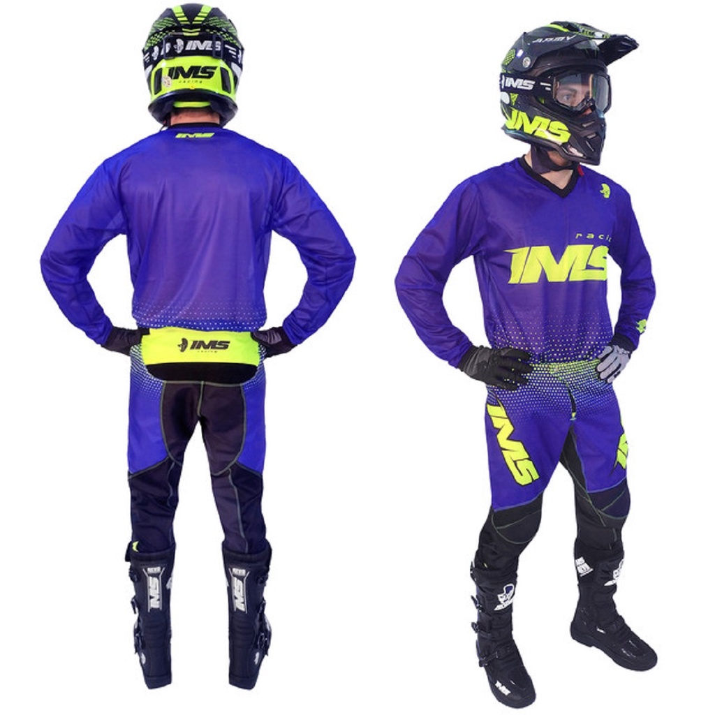 Calça e camisa motocross 2024 ims