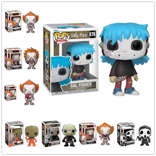 FUNKO POP !!! Stephen King's It Sal Fisher#876 Model Toys Active Figure Children's Present
