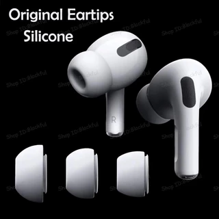 Tampa Original Do Plugue De Ouvido Em Silicone Macio Para Fones Apple Airpods Pro 1 2 L M S Pontas