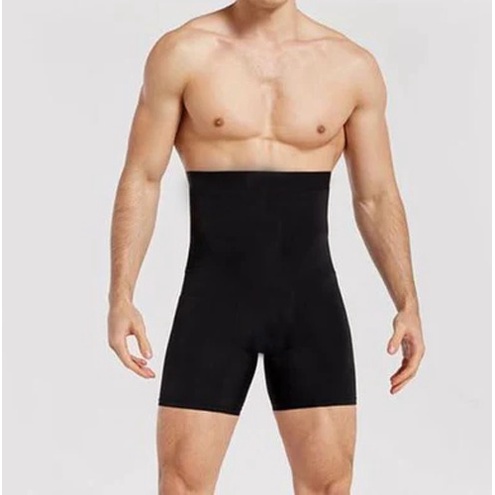 Shorts Modelador de Cintura e Abdômen Cinta de Compressão Masculina