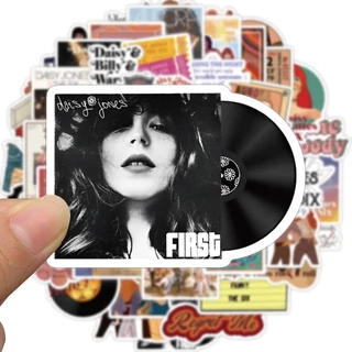 [Large Stickers]50Pcs TV series Daisy Jones & The Six Stickers for Laptop Luggage Skateboard Graffiti Decals waterproof Sticker