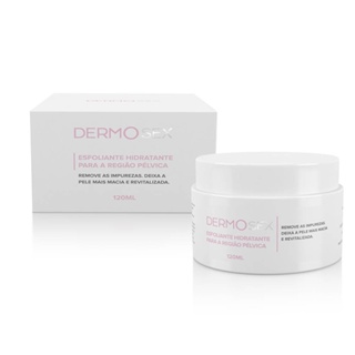 Esfoliante Hidratante íntimo para Região Pélvica Dermosex - 120 ml