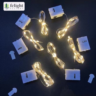 3 Modos 1/2/3 Metros Luzes De Conto De Fadas (Bateria Inclusa) Iluminação LED Cobre Festa De Casamento Em Casa Bouquet Decoração De Caixa De Presente