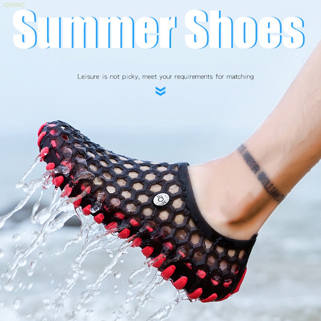 Sapatos De Água Piscina Praia Homens Sandálias Mulheres Chuveiro