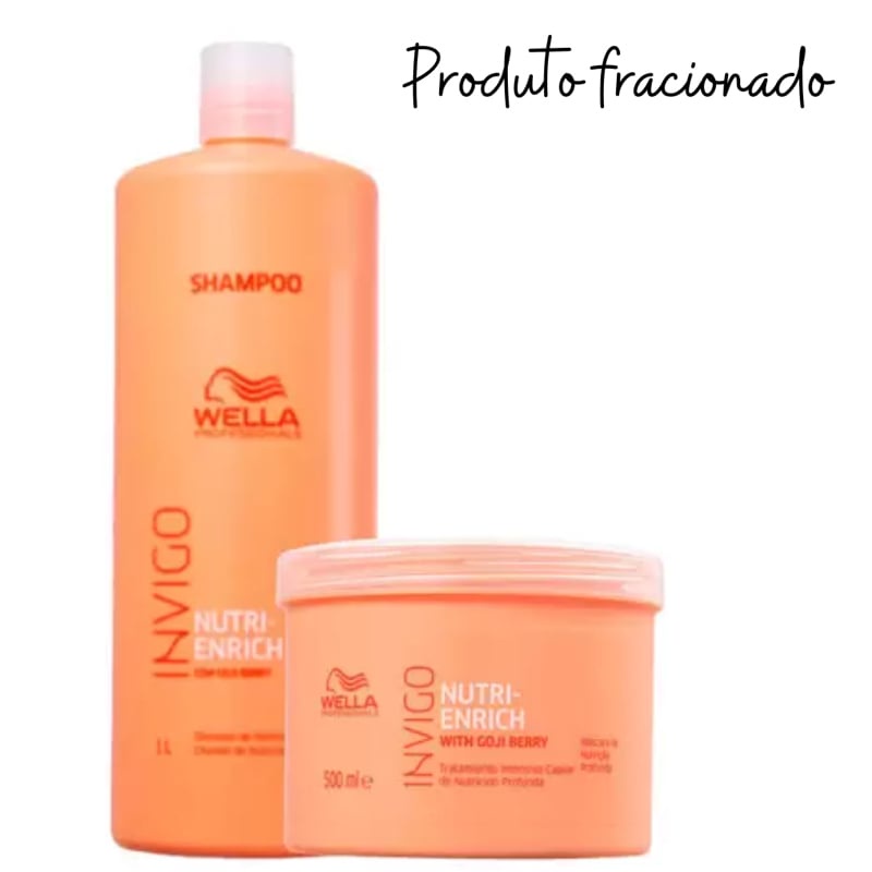 Kit Nutri Enrich Wella Shopee Brasil