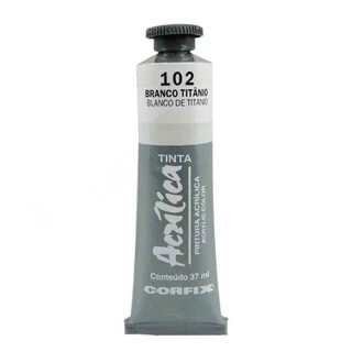 Tinta Acrilica Corfix 102 Branco Titanio 37ml