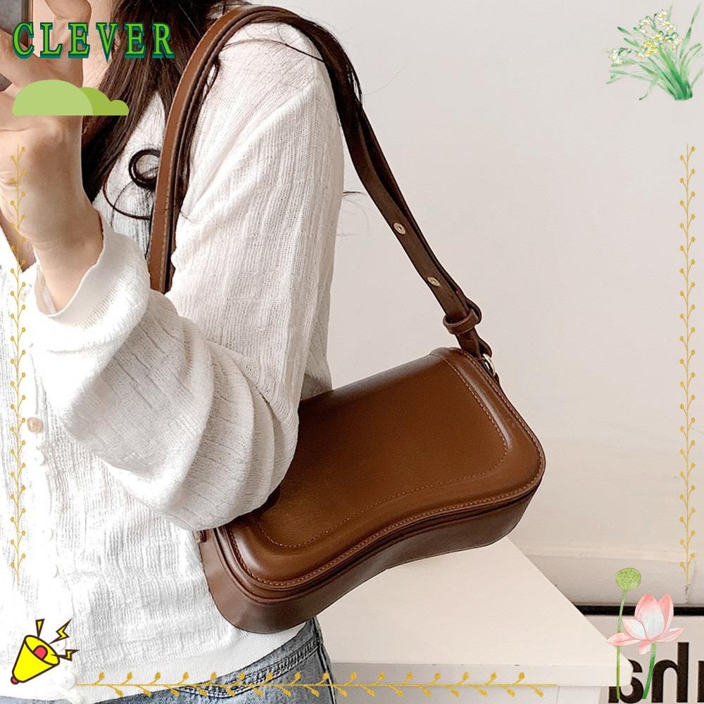 CLEVER Bolsas De Ombro Mão Com Aba De Tendência Para Mulheres