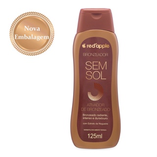 Ativador de Bronzeado Red Apple Bronzeador Sem Sol C/125ml