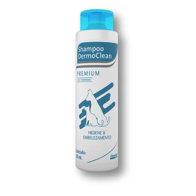 Shampoo De Clorexidina para Cães e Gatos DermoClean Provets 500ml ...