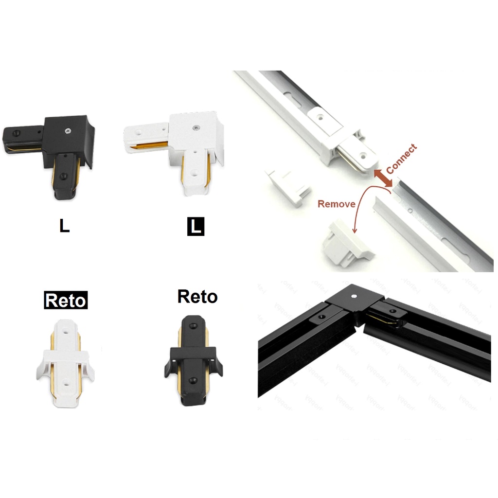 Conector Emenda Para Trilho Eletrificado Shopee Brasil