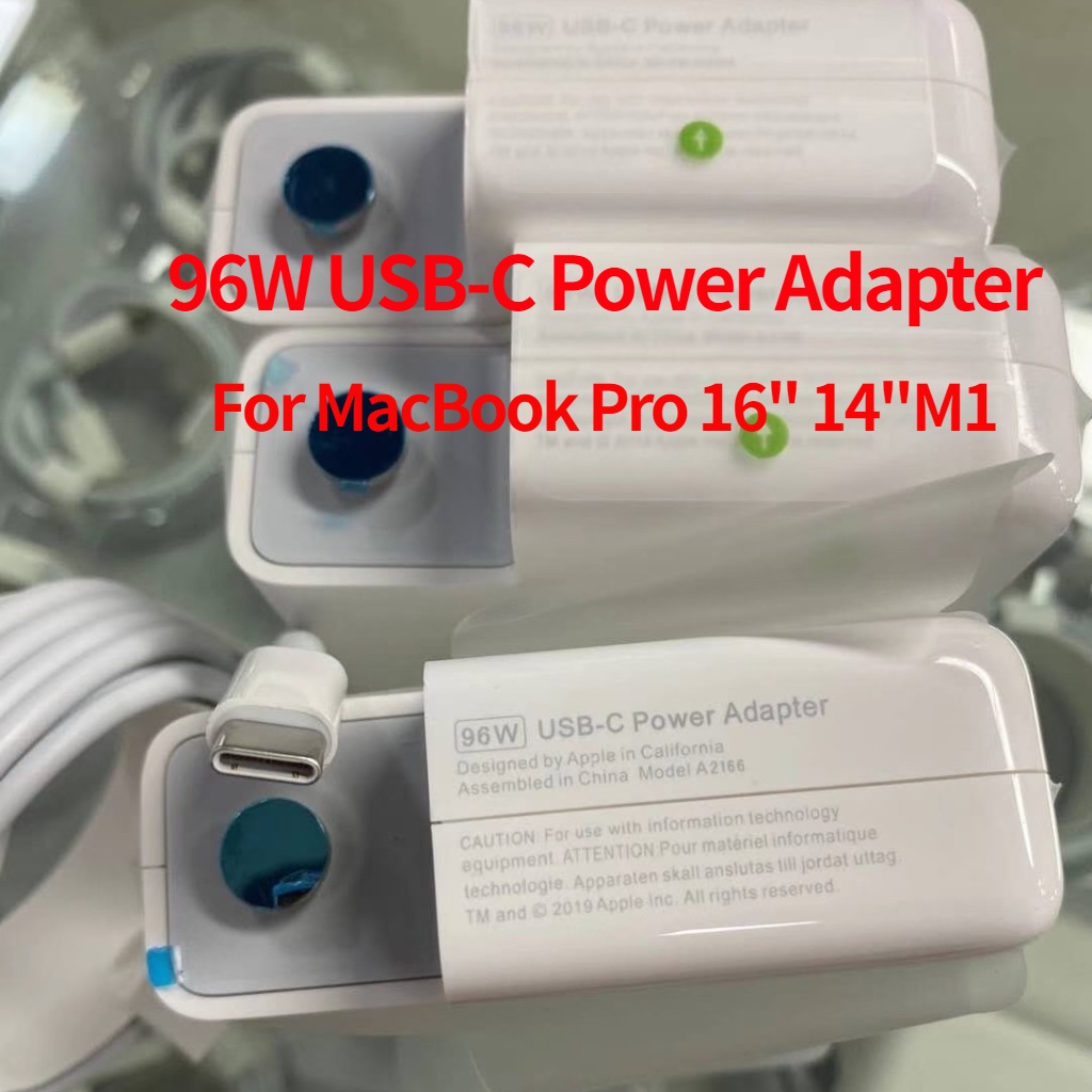 Original 30W 61W 87W 96W PD USB-C Apple Laptops Adaptador De