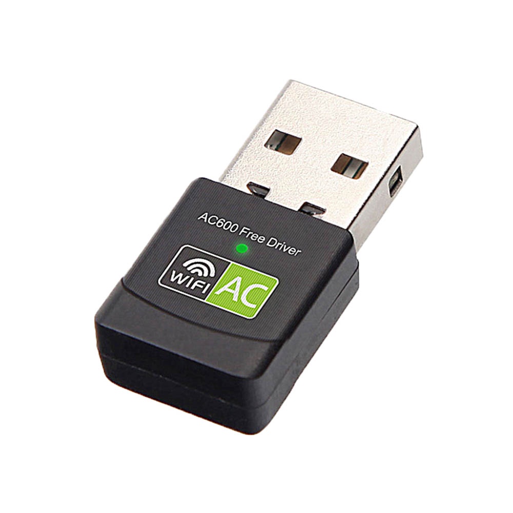 2.4Ghz 5.8Ghz 600Mbps Adaptador USB Wifi Sem Fio Receptor 802.11n/g/b Placa De Rede Para PC