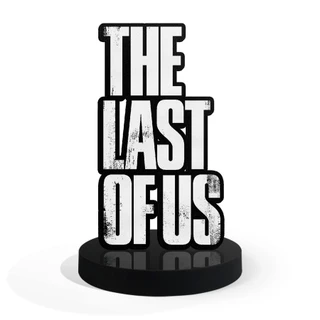 Totem Pequeno Boneco Logo The Last of Us 7cm + Base