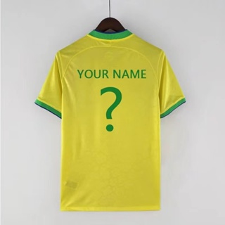 2022/2023 Camisa De Brasil Futebol Copa Do Mundo Jersey - Escorrega o Preço