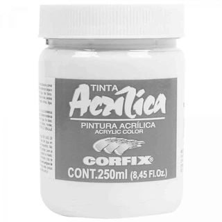 Tinta Acrilica Corfix G1 102 Branco Titanio 250ml