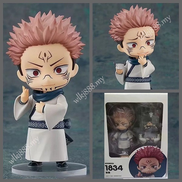 Nendoroid Jujutsu Kaisen 1834 Ryomen Sukuna Ação Figura De Decoração De Modelo De Escritório De Mão Trocável