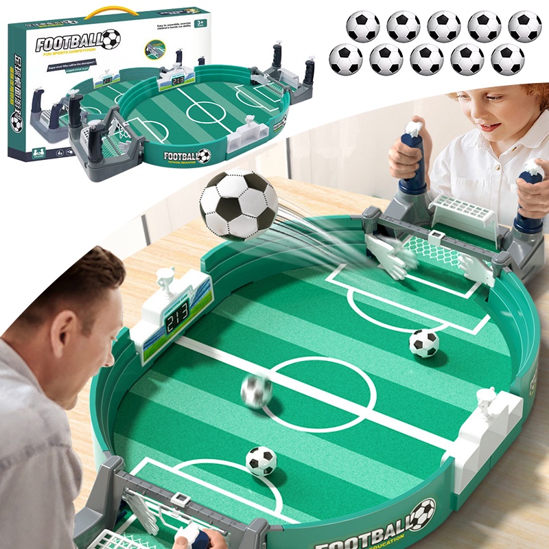 minifinker Jogo de futebol interno, plástico ABS para jogar com amigos