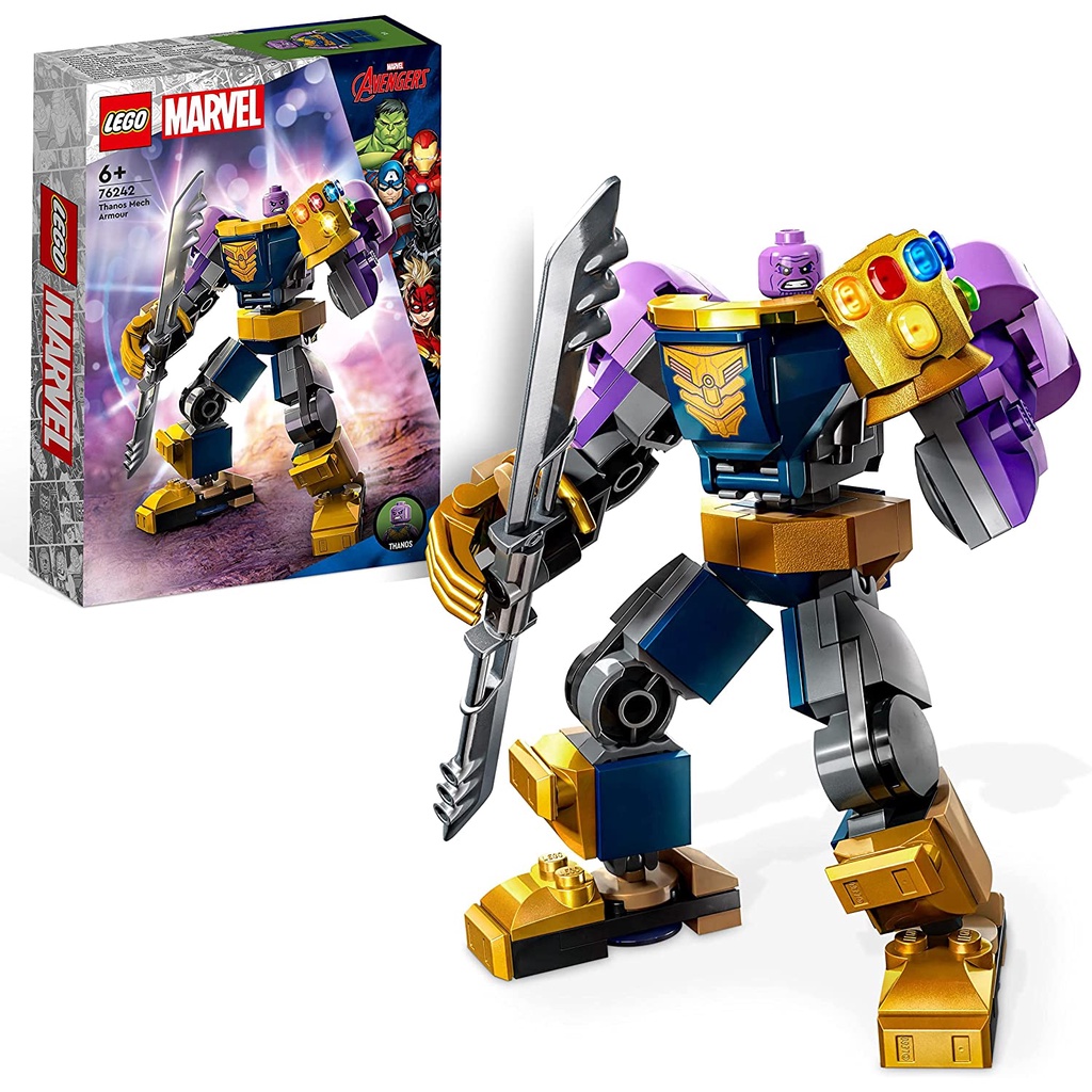 Lego Marvel Vingadores 76242 Armadura Robô do Thanos