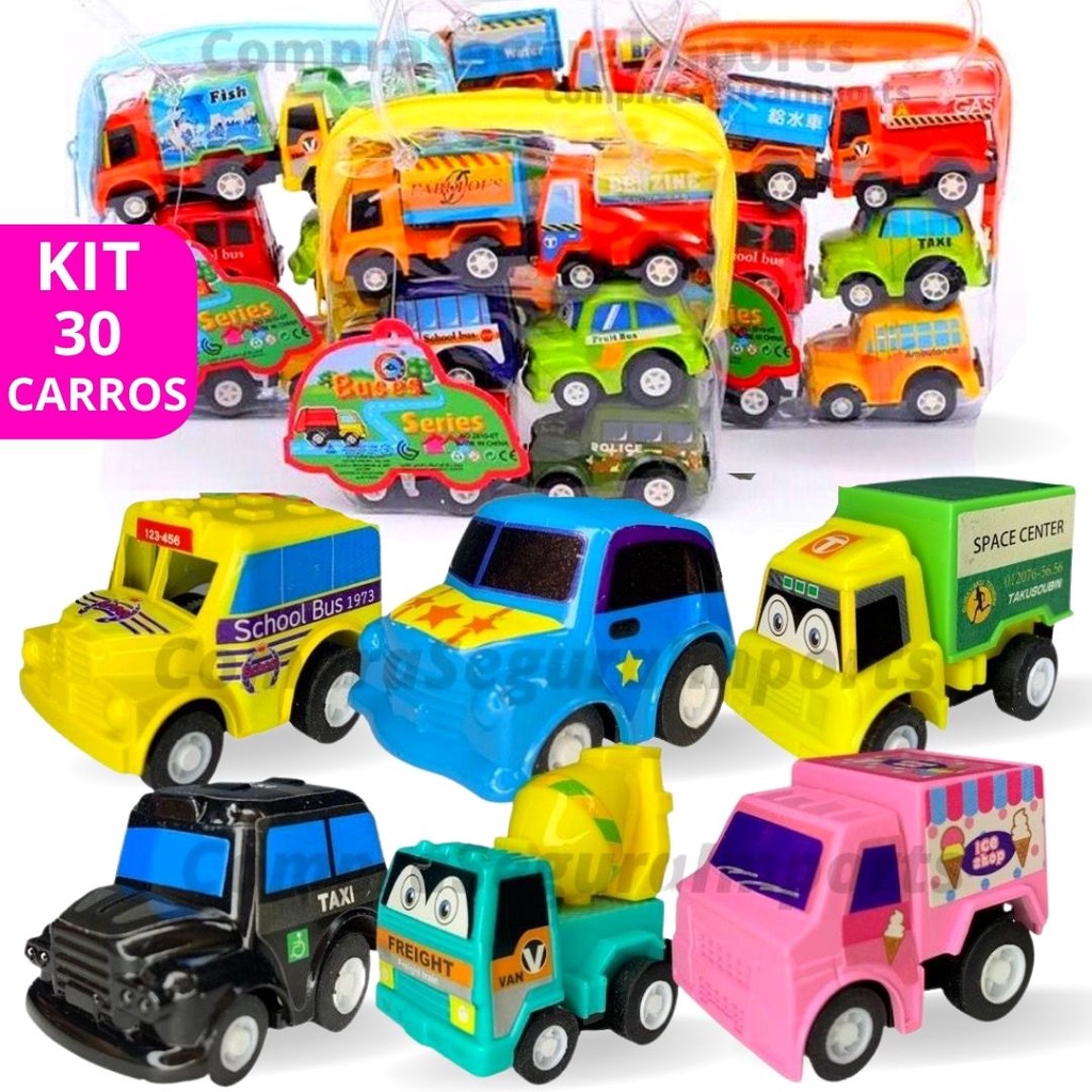 Pull Back Carros Brinquedos  Mini corrida movido a fricção