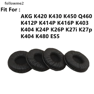 followme2 1 Par De Almofadas De Ouvido De Substituição Almofada Para AKG K420 K430 K450 Q460 K412P K414P K416P K403 K404 K24P K26P Fone Boutique
