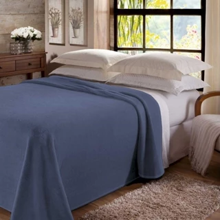 Cobertor Manta Casal Quarto Jolitex Unicolor Macia 180x220cm