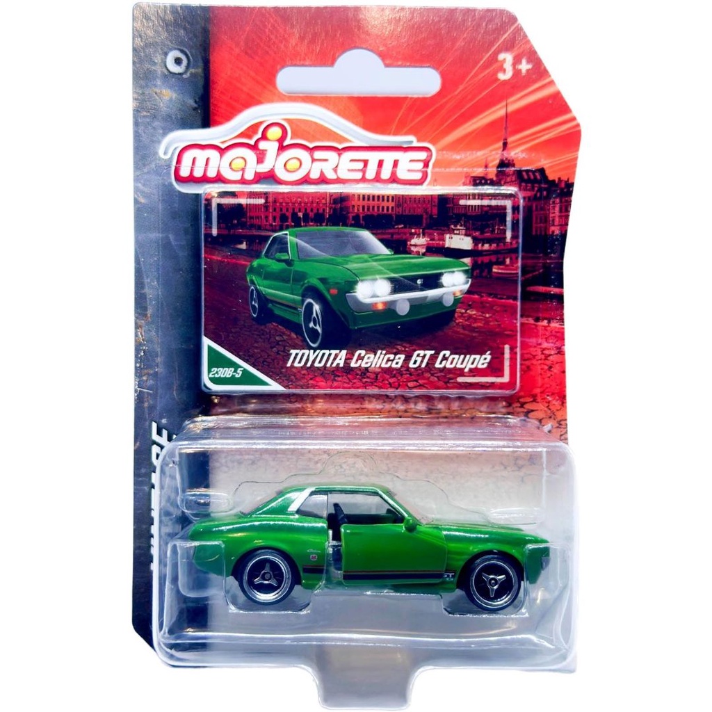 Miniature Toyota Celica GT Coupe Orange Majorette 1:56 - Sans Emballage