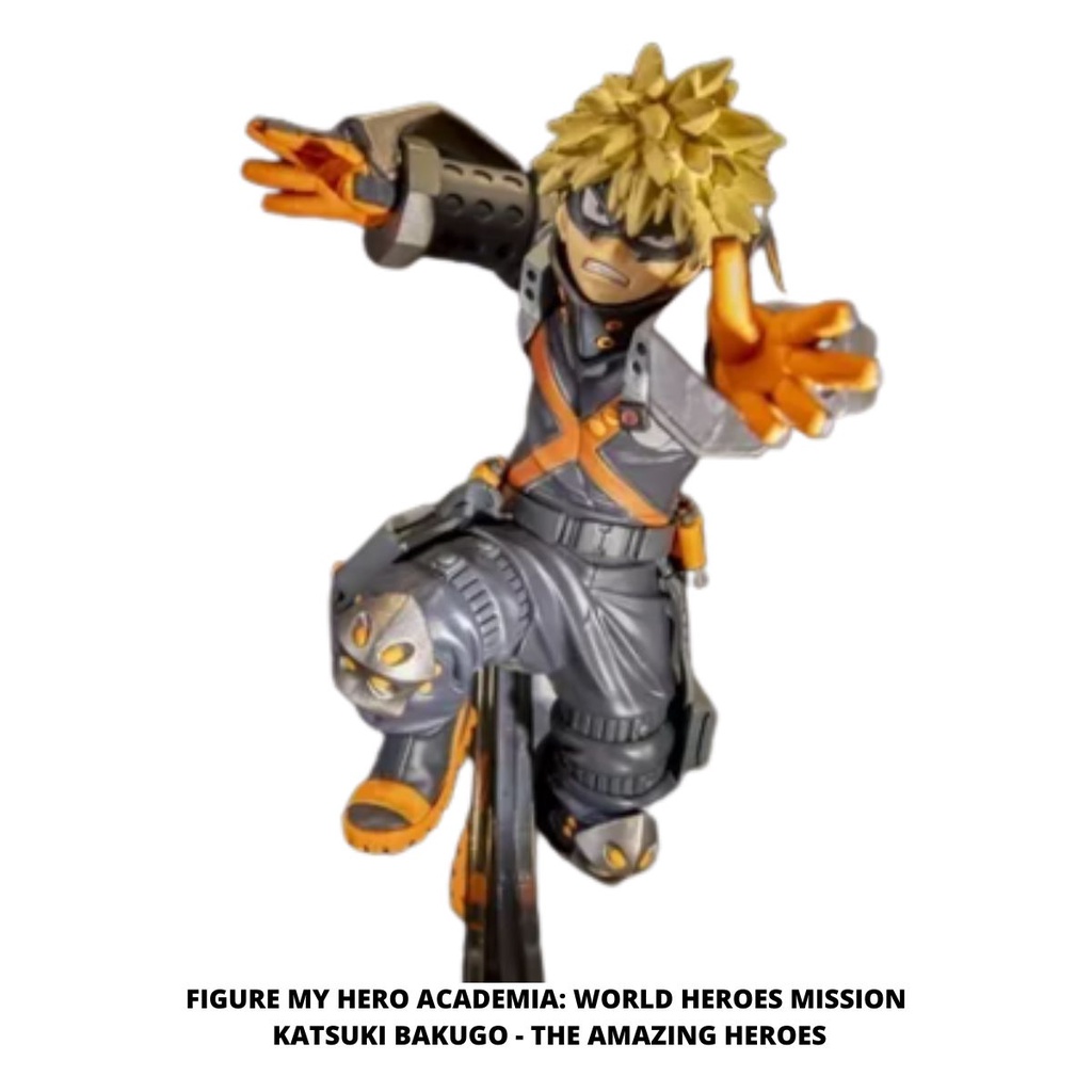 FIGURE MY HERO ACADEMIA: WORLD HEROES MISSION - KATSUKI BAKUGO - THE ...