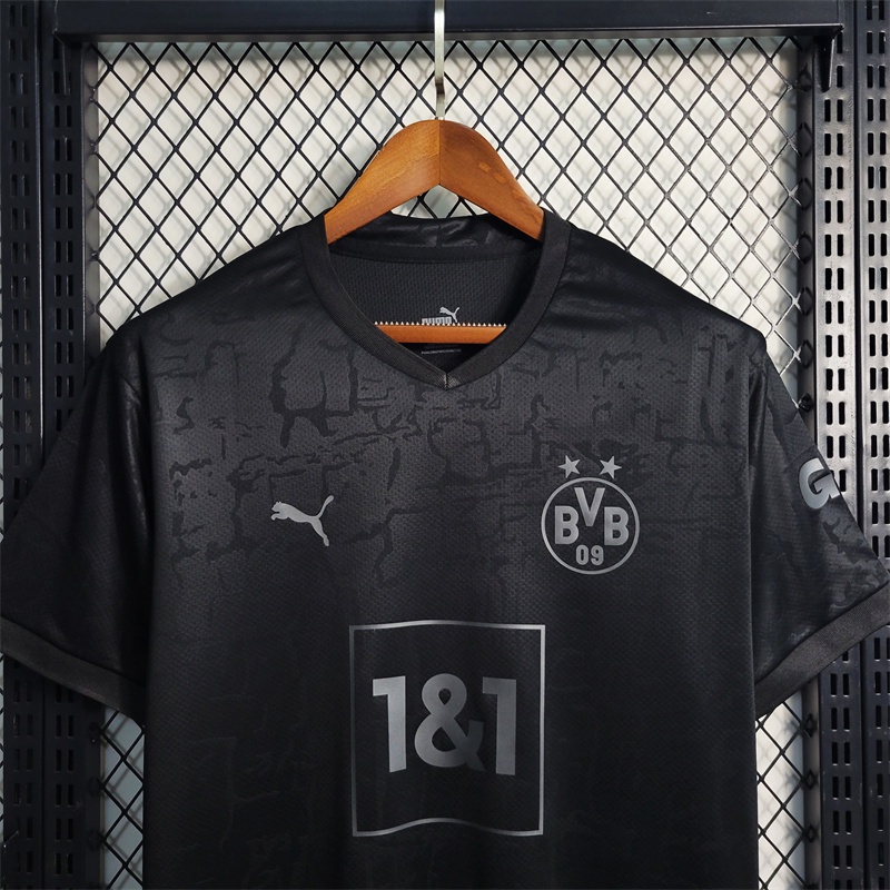 BVB 110th Anniversary Blackout Kit 2020 - HAALAND, SANCHO, HAKIMI, REUS,  GÖTZE, BRANT, HAZARD, EMRE CAN, HUMMELS