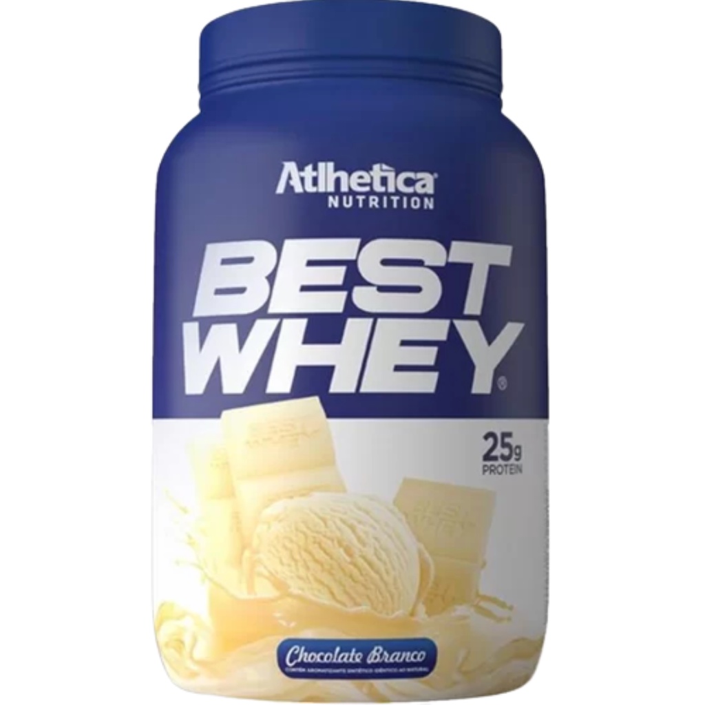 Best Whey Atlhetica Nutrition Chocolate Branco 900g