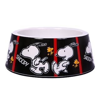 Comedouro Para Cães Melamina Snoopy Filmblack Zooz Pets - 750ml