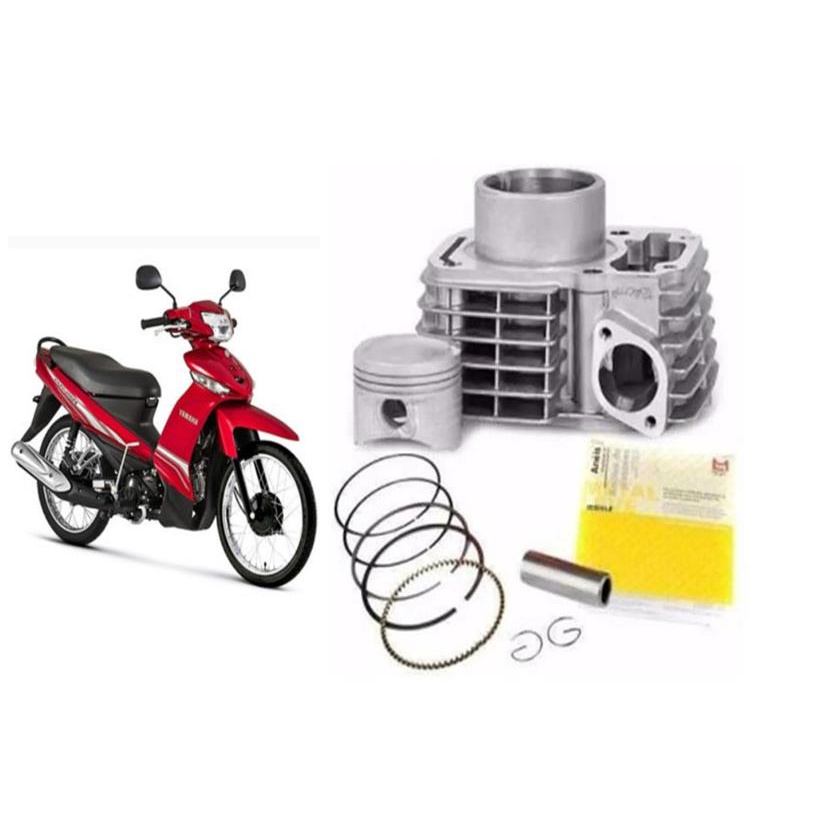Kit Cilindro Motor Crypton 115 2010 2011 2012 2013 2014 2015 2016 ...