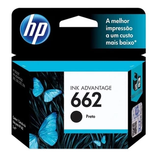 Cartucho De Tinta Hp 662 Preto Original 2516 3516 3546 2546