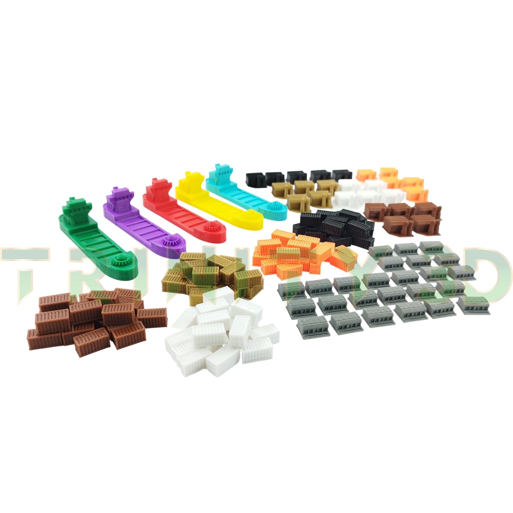 Kit tokens 3d para Container Board Game Miniaturas navio Shopee Brasil