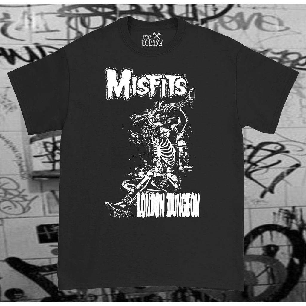 CAMISETA MISFITS LONDON DUNGEON-nd Oferta Top Novidade Oferta