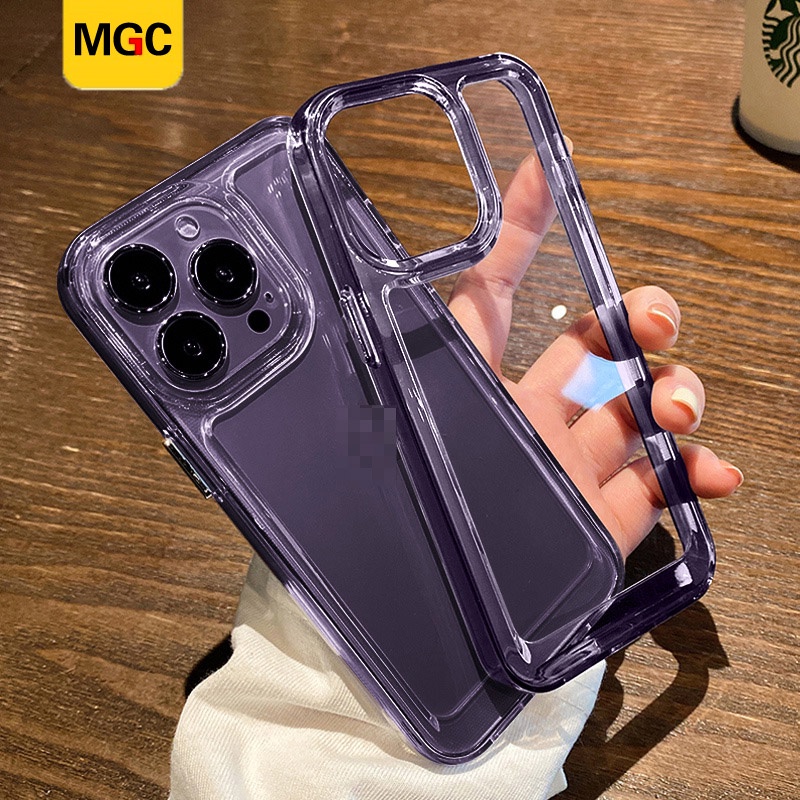 Nova Capa Dura Transparente Prova De Choque Para IPhone 14 Pro MAX 14 