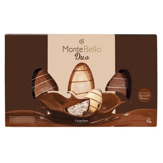 Ovo de Páscoa MonteBello Duo 155g Cacau Show