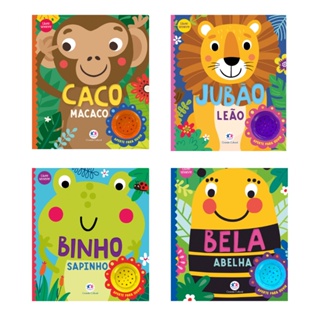 Livro Infantil Almofadado Caco Macaco