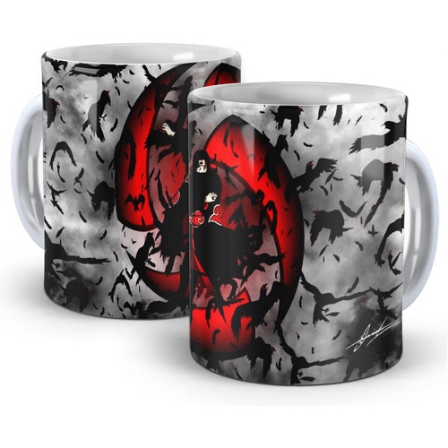 Caneca de Porcelana Naruto Itachi Anime