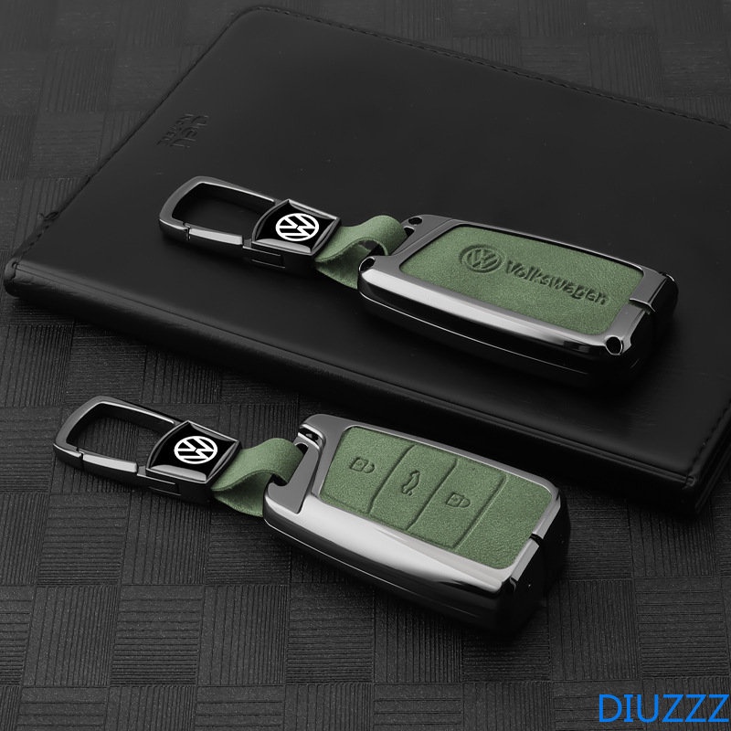 Capa De Zinco Liga De Metal Para Carro Com Chave Flip Fob Vw Volkswagen Golf Bora Jetta Scirocco