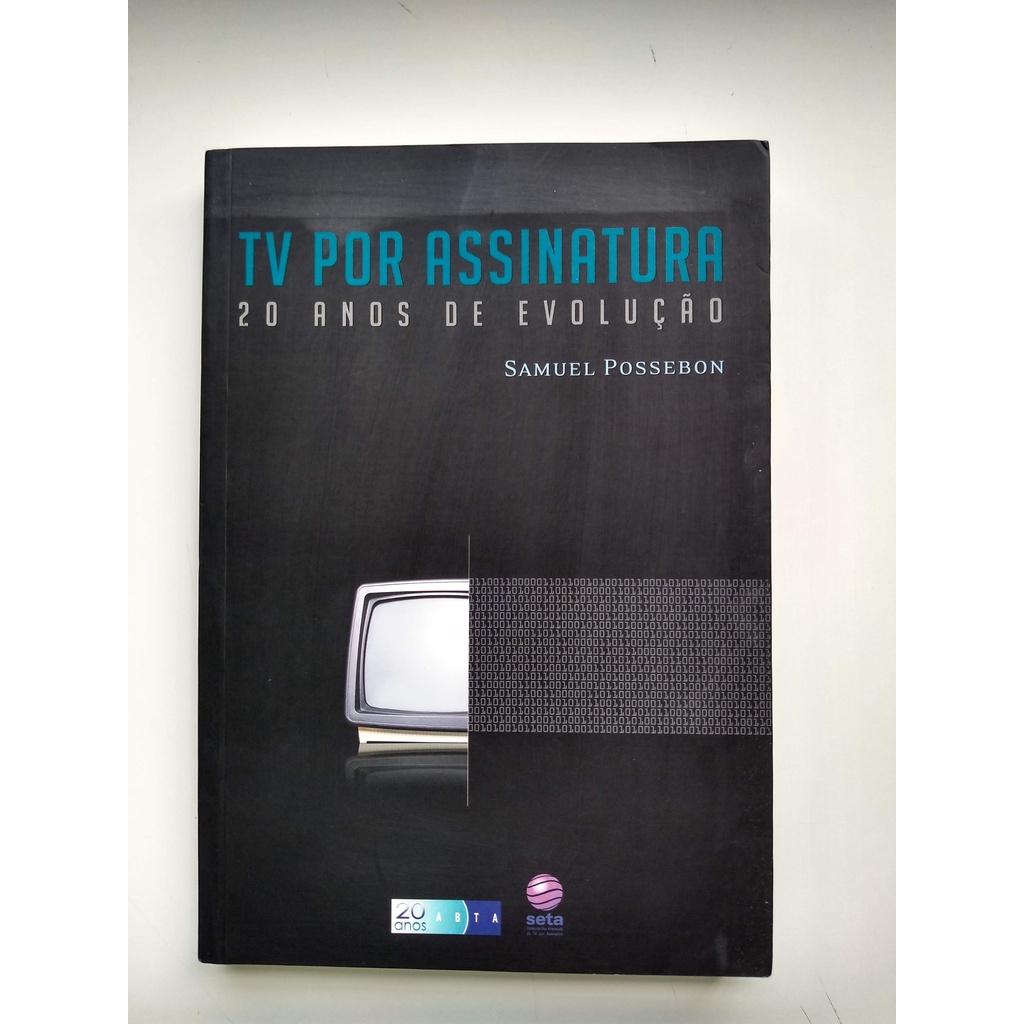 Livro Tv por Assinatura 20 Anos de Evolução L447 | Shopee Brasil