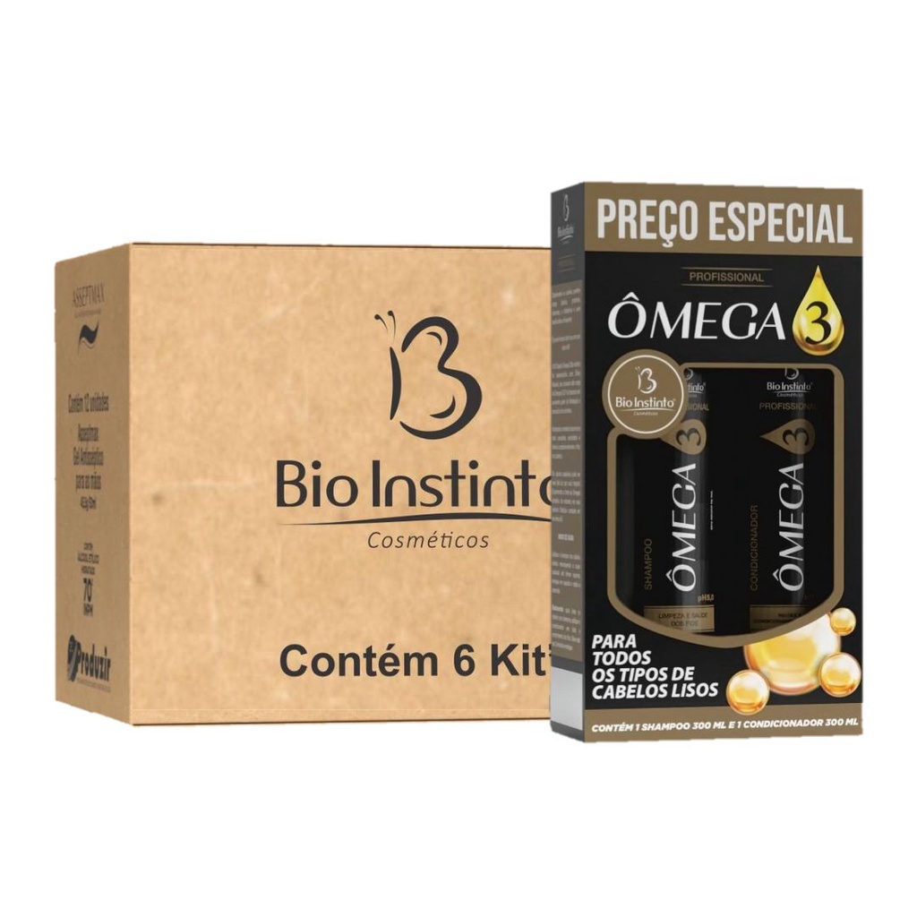 Kit Professional Professional Omega 3Bio Instinto