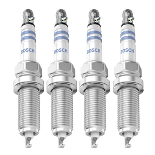 Kit 4 Unidades Vela de Ignição Original Super Bosch Linha Nissan Renault Fluence