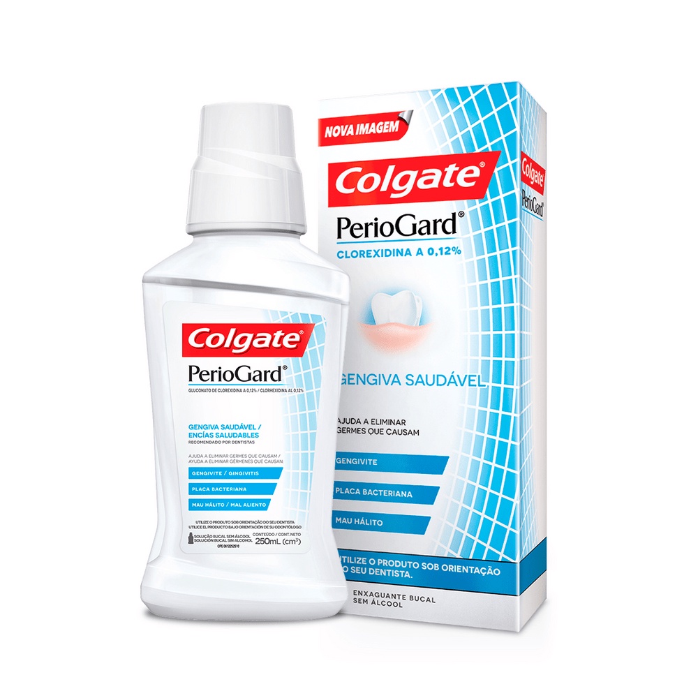 Enxaguante Bucal Perio Gard Clorhexidina 0,12% 250ml COLGATE | Shopee ...