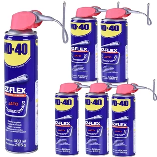 Kit 6 Wd-40 Ez Flex Jato Direcionável 400ML Desengraxante Poderoso em Oferta na Shopee